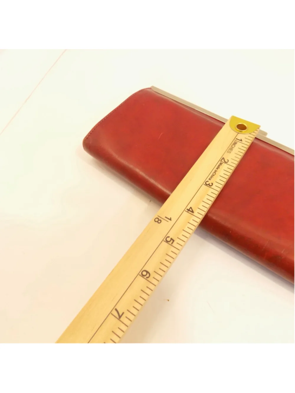 Women's Hobo International Red Leather Wallet One Size